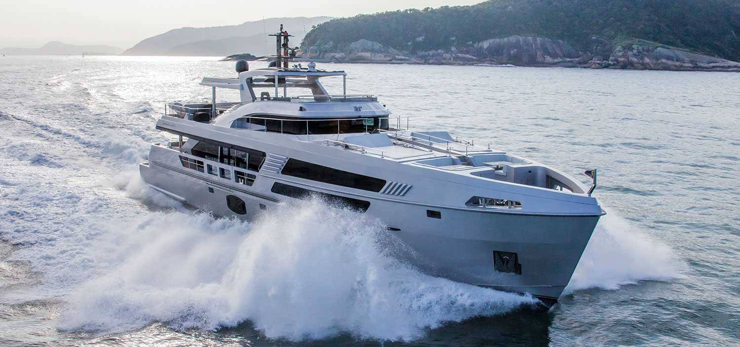 Rule the ocean waves with MCP yachts for sale from Fraser - Aluminum Yachts